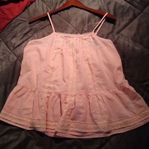 Size L, Mossimo, baby doll top, pink